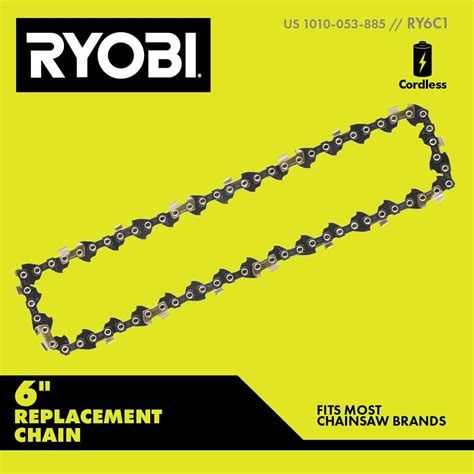 ryobi 6 inch chainsaw chain